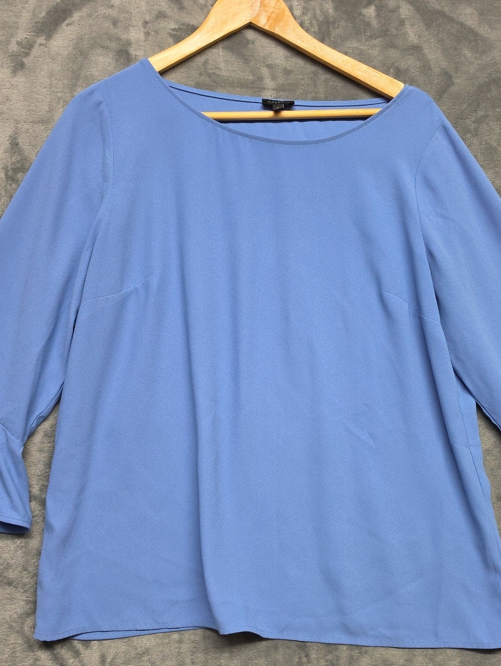Talbots Periwinkle Scoop Neck Tunic